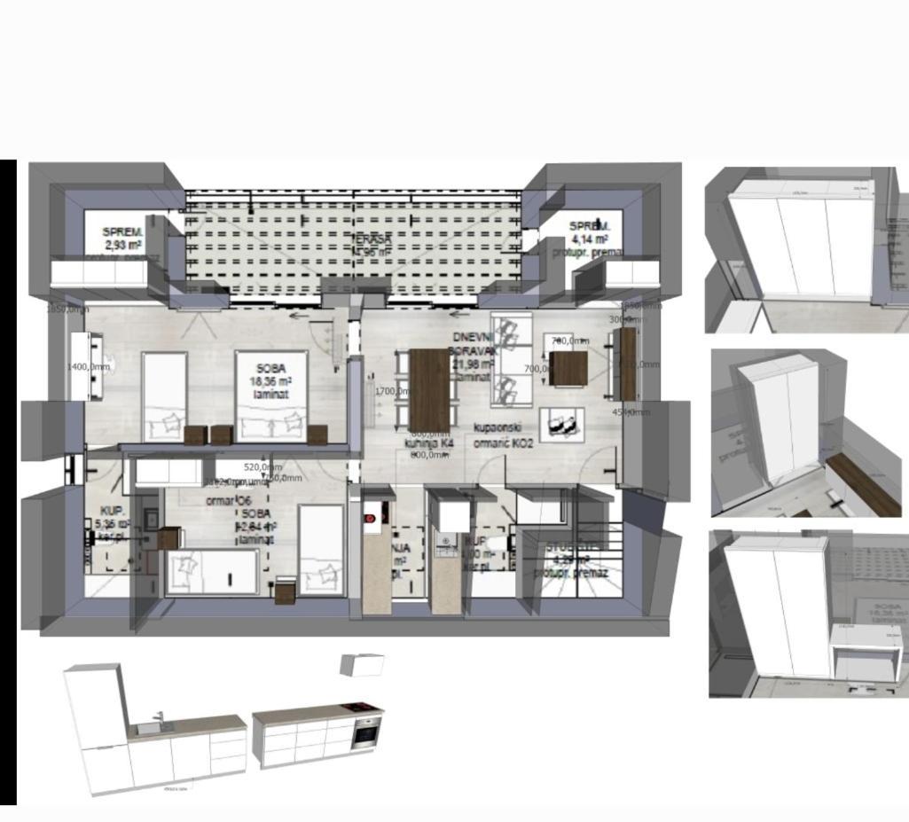 Villa Aquamarine Apartments Novalja Εξωτερικό φωτογραφία